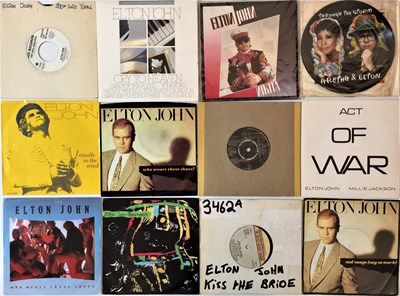 Lot 38 - Elton John - 7" Collection
