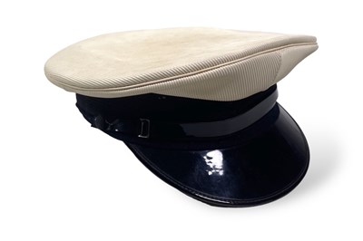 Lot 455 - DAVID BOWIE - A STAGE WORN SAILOR'S CAP.