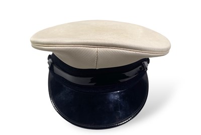 Lot 455 - DAVID BOWIE - A STAGE WORN SAILOR'S CAP.