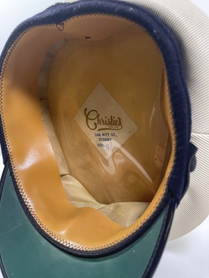 Lot 455 - DAVID BOWIE - A STAGE WORN SAILOR'S CAP.