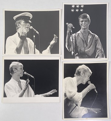 Lot 455 - DAVID BOWIE - A STAGE WORN SAILOR'S CAP.