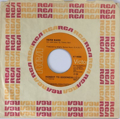 Lot 90 - HERB WARD - HONEST TO GOODNESS 7" (ORIGINAL US COPY - RCA VICTOR 47-9688)