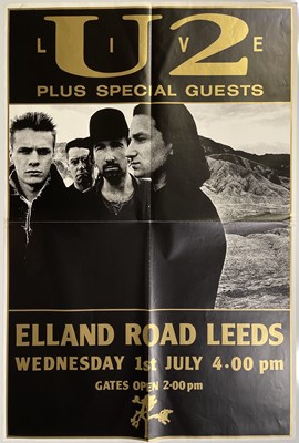 Lot 140 - U2 - 1980S POSTERS.