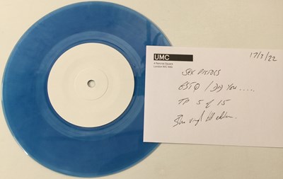 Lot 3 - SEX PISTOLS - GOD SAVE THE QUEEN / DID YOU NO WRONG 7" (2022 - UMC 4570048).