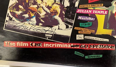 Lot 280 - SEX PISTOLS - GREAT ROCK 'N ROLL SWINDLE POSTER SIGNED