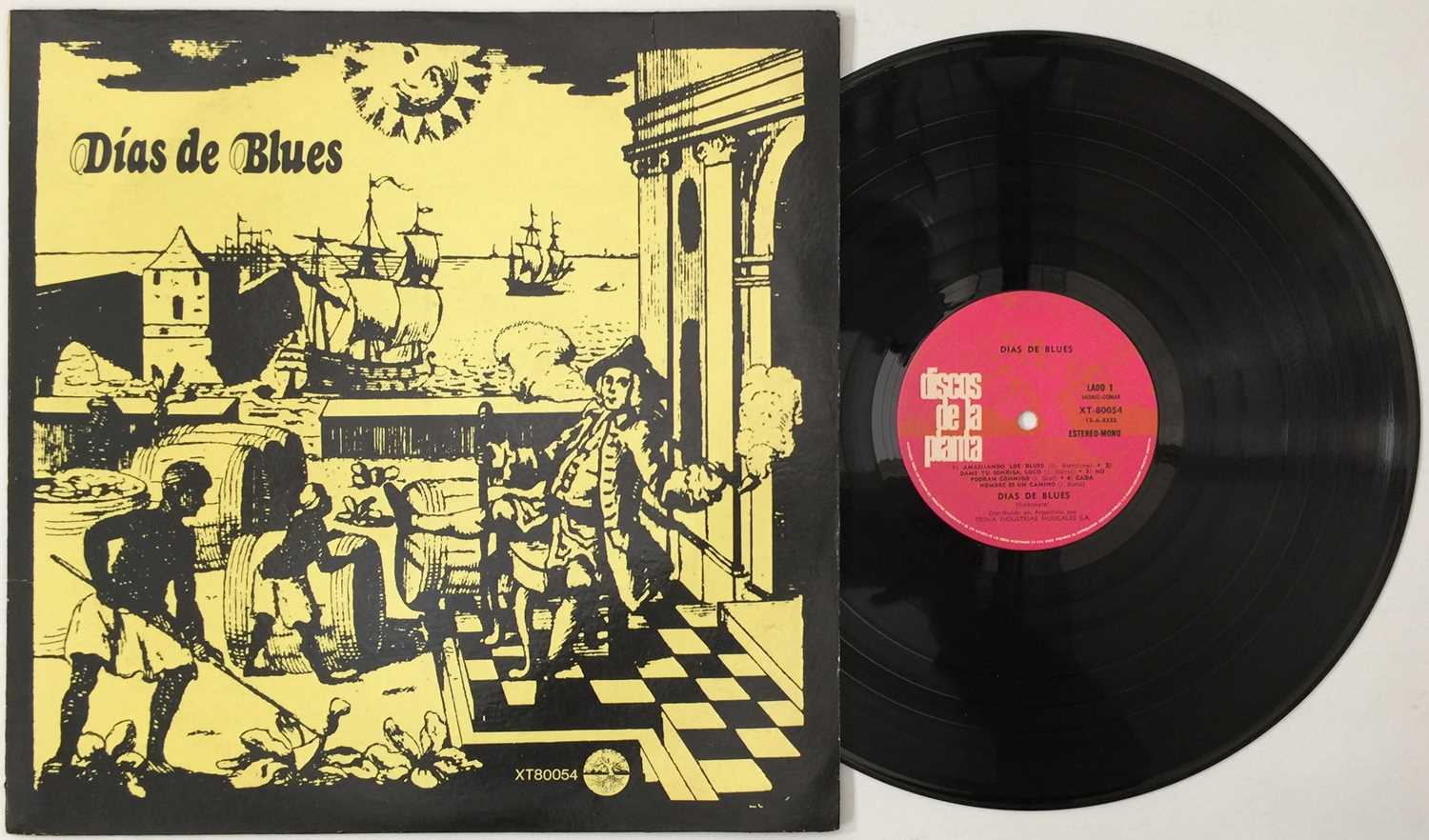 Lot 2 - DIAS DE BLUES - S/T LP (PROG/HEAVY ROCK - ARGENTINIAN OG - XT-80054)