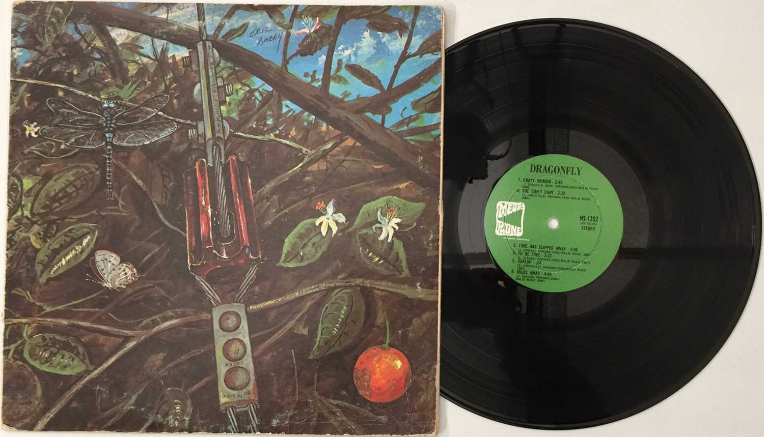 Lot 3 - DRAGONFLY - S?T LP (US STEREO OG - US PSYCH - MEGAPHONE MS-1202)