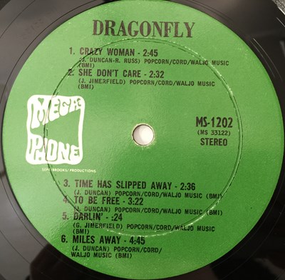 Lot 3 - DRAGONFLY - S?T LP (US STEREO OG - US PSYCH - MEGAPHONE MS-1202)