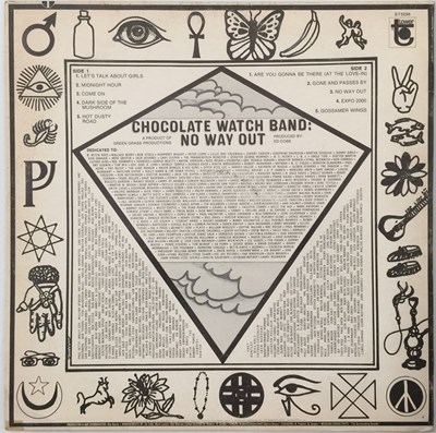 Lot 4 - CHOCOLATE WATCH BAND - NO WAY OUT LP (US STEREO OG - PSYCH - TOWER ST-5096)