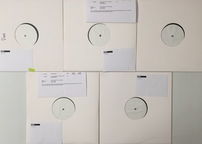 Lot 19 - GENESIS - WHITE LABEL TEST PRESSING LPs