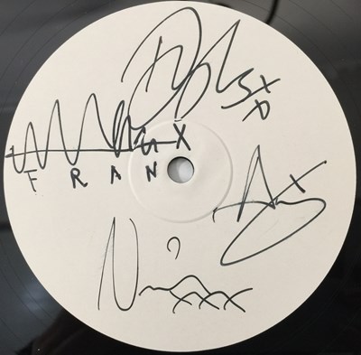 Lot 22 - TRAVIS - EVERYTHING AT ONCE (2016 SIGNED WHITE LABEL LP - PHONE014VL)