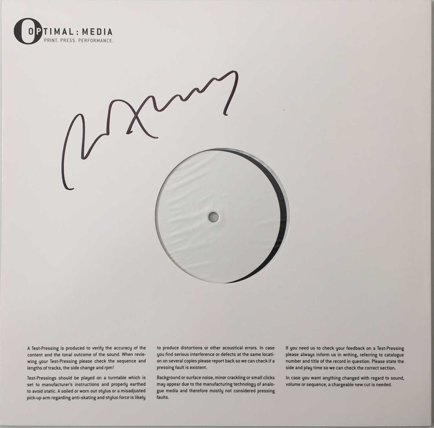 Lot 25 - BRYAN FERRY - LET'S STICK TOGETHER (2016 SIGNED TEST PRESSING - BFLP3)