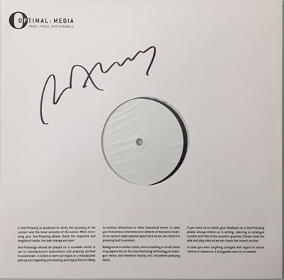 Lot 25 - BRYAN FERRY - LET'S STICK TOGETHER (2016 SIGNED TEST PRESSING - BFLP3)