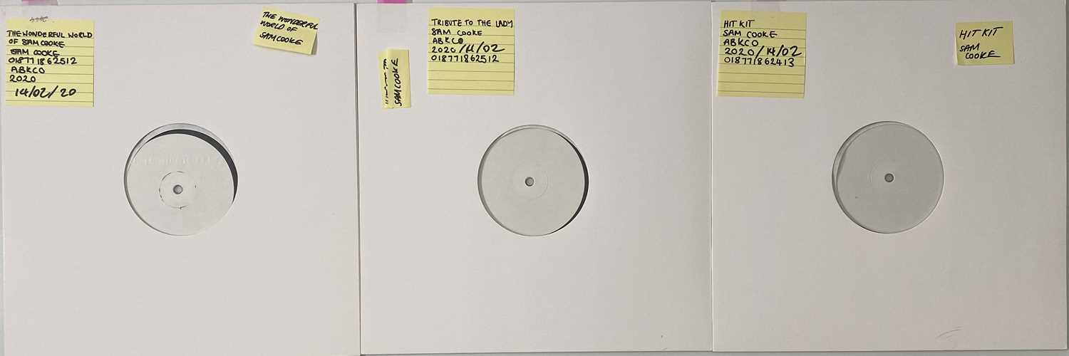 Lot 31 - SAM COOKE - WHITE LABEL TEST PRESSING LPs