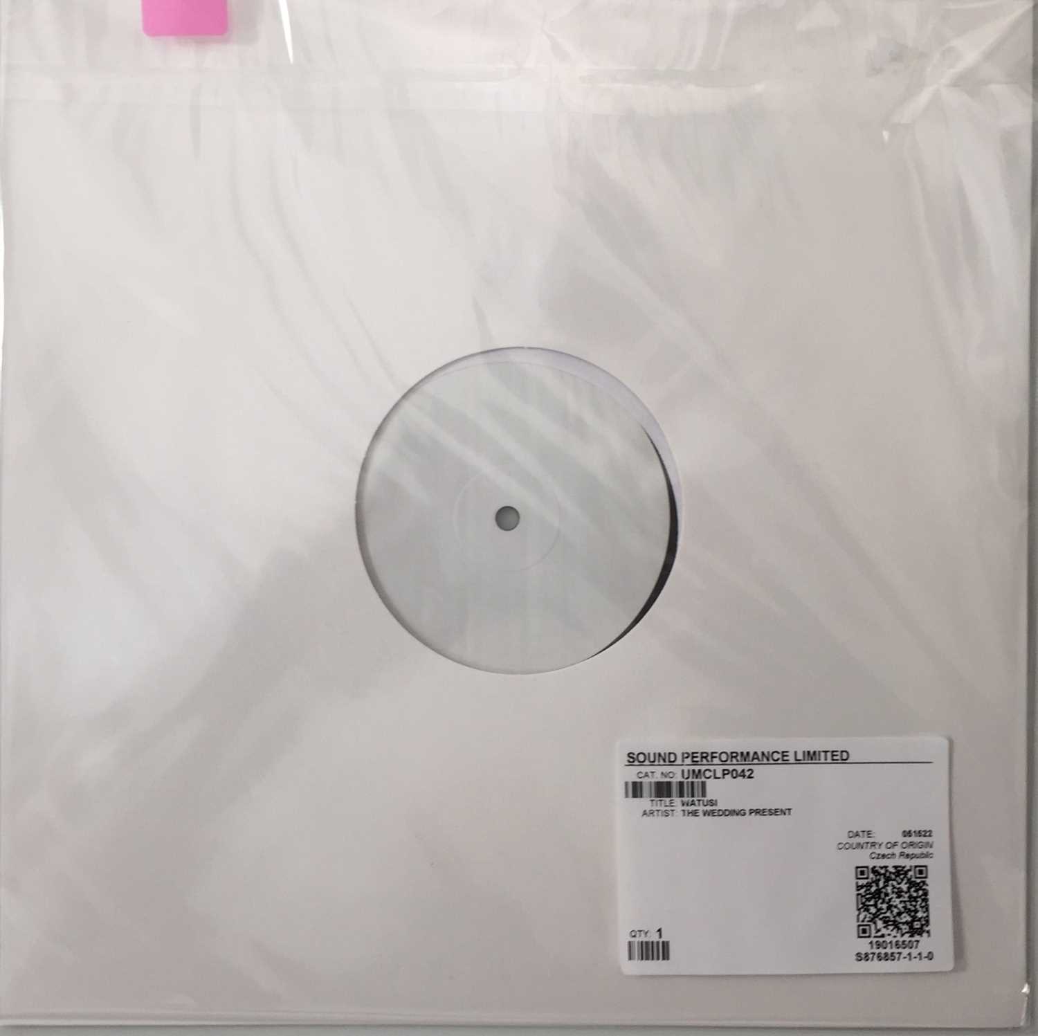 Lot 37 - THE WEDDING PRESENT - WATUSI (2022 WHITE LABEL TEST PRESSING - UMCLP042)