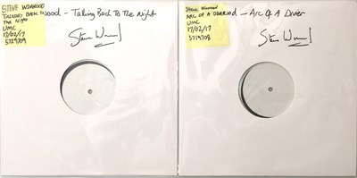 Lot 60 - STEVE WINWOOD - 2017 WHITE LABEL TEST PRESSINGS PACK (SIGNED)