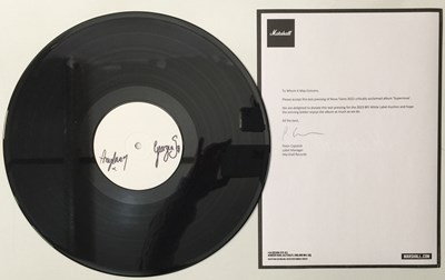 Lot 64 - NOVA TWINS - SUPERNOVA - SIGNED WHITE LABEL TEST PRESSING - MARSHALL RECORDS