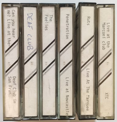 Lot 194 - Punk/ Alt - Promo and Demo Cassettes inc Ruts/ XTC/ Penetration