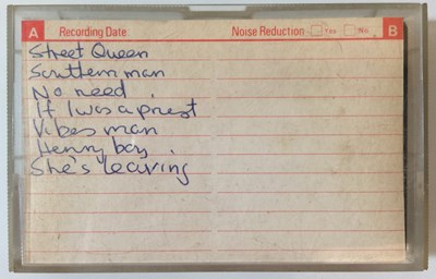 Lot 196 - Bruce Springsteen - 1972 Demo Cassette inc Rare Track 'No Need'