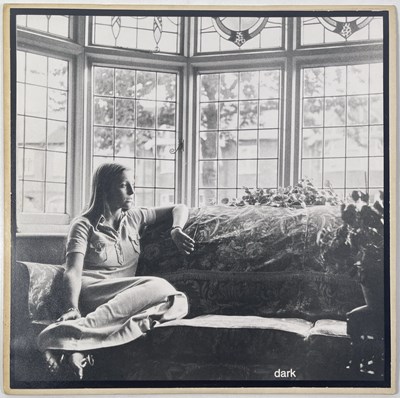 Lot 204 - DARK - DARK ROUND THE EDGES LP (ORIGINAL 1972 SELF-RELEASED COPY - BLACK/WHITE SINGLE SLEEVE - S.I.S. RECORDS SR 0102S) INCLUDES LYRIC BOOKLET