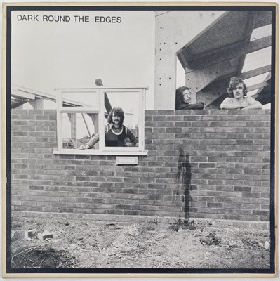Lot 204 - DARK - DARK ROUND THE EDGES LP (ORIGINAL 1972 SELF-RELEASED COPY - BLACK/WHITE SINGLE SLEEVE - S.I.S. RECORDS SR 0102S) INCLUDES LYRIC BOOKLET