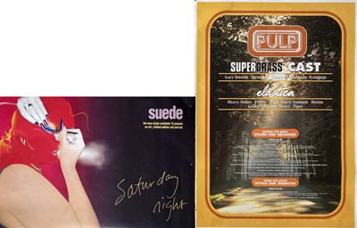 Lot 284 - PULP / SUEDE POSTERS