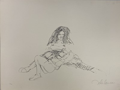 Lot 170 - JOHN LENNON LIMITED EDITION SIGNED BAG ONE LITHOGRAPH