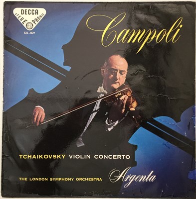 Lot 25 - ARGENTA - TCHAIKOVSKY - VIOLIN CONCERTO LP (OG DECCA SXL 2029 - ED1)