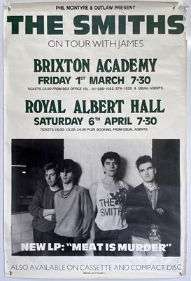 Lot 444 - SMITHS - 1985 ROYAL ALBERT HALL BILLBOARD POSTER.
