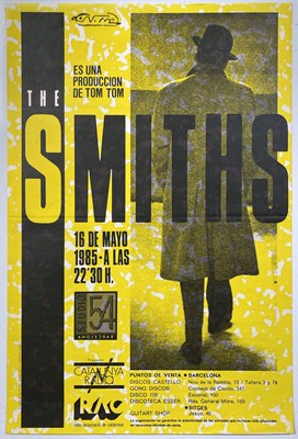 Lot 441 - THE SMITHS BARCELONA POSTER, 1985.