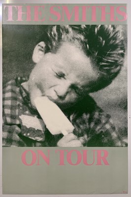 Lot 442 - THE SMITHS - 1985 US QUEEN IS DEAD TOUR POSTER.