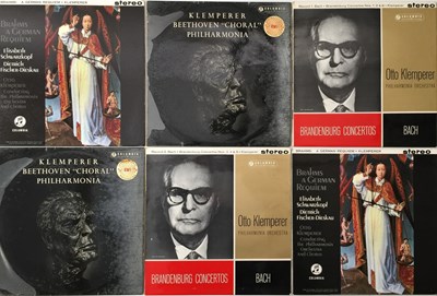 Lot 32 - OTTO KLEMPERER - ORIGINAL UK STEREO RECORDING LPs (COLUMBIA SAX)