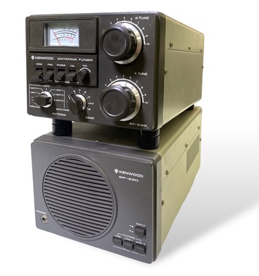 Lot 11 - KENWOOD - AT230 TUNER AND SP-230 SPEAKER.