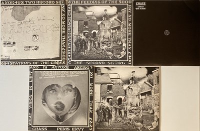 Lot 209 - Crass - LPs