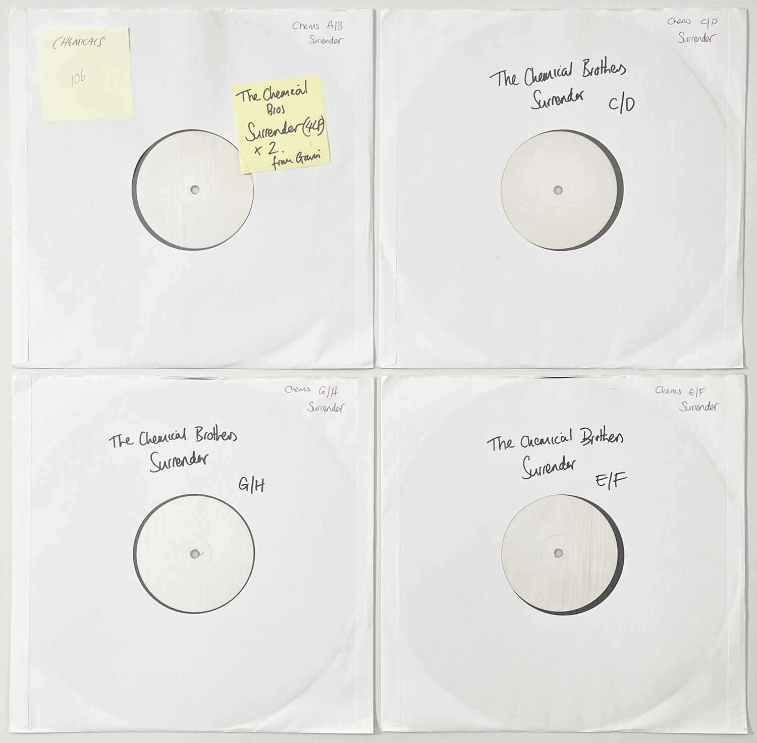 Lot 79 - THE CHEMICAL BROTHERS - SURRENDER LP (2019 - UMV/VIRGIN 7785040) - 20TH ANNIVERSARY VERSION.