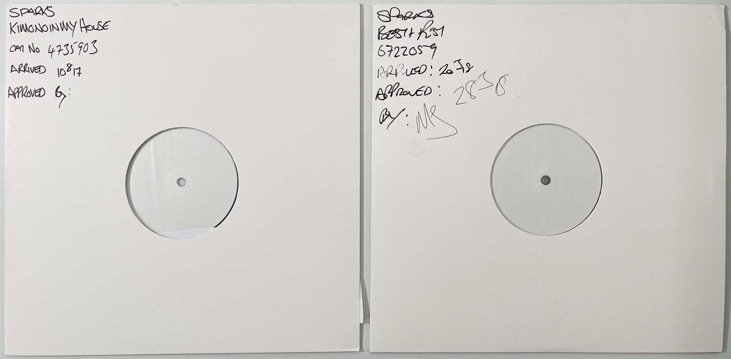 Lot 164 - SPARKS - WHITE LABEL TEST PRESSINGS.