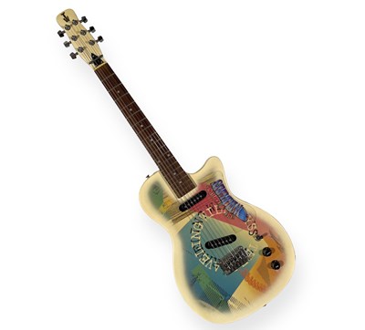 Lot 268 - GRETSCH TW300 TRAVELLING WILBURYS ELECTRIC GUITAR.