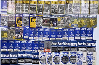Lot 36B - FOOTBALL MEMORABILIA - EVERTON HOME PROGRAMMES 1961 - 1983.