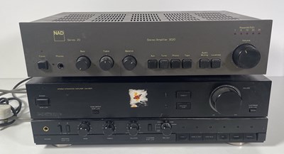 Lot 29 - HIFI AMPLIFIERS (NAD/AIWA).