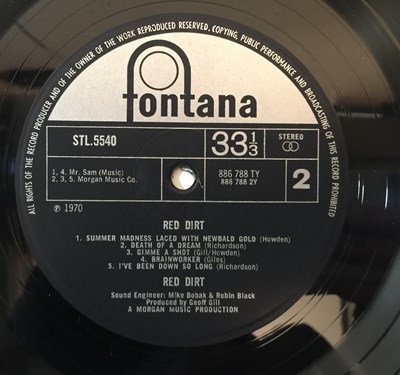 Lot 1019 - Red Dirt - Red Dirt LP (Original UK Pressing - Fontana STL 5540)