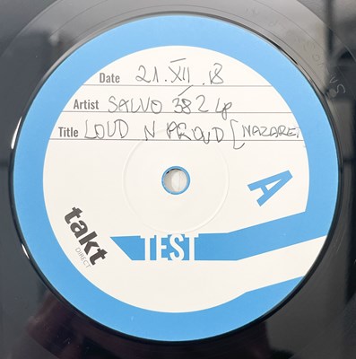 Lot 122 - NAZARETH - LOUD N PROUD WHITE LABEL TEST PRESSING (SALVO382LP).