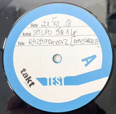Lot 124 - NAZARETH - RAZAMANAZ (SALVO381LP) WHITE LABEL TEST PRESSING.