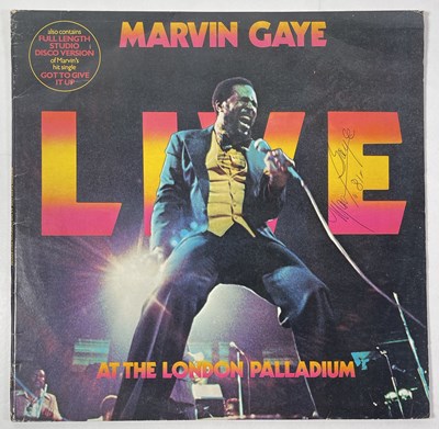 Lot 328 - MARVIN GAYE - SIGNED LP.