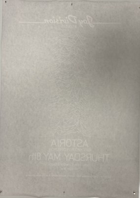 Lot 344 - JOY DIVISION - ASTORIA EDINBURGH 1980 - CANCELLED CONCERT POSTER