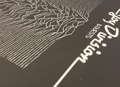 Lot 344 - JOY DIVISION - ASTORIA EDINBURGH 1980 - CANCELLED CONCERT POSTER