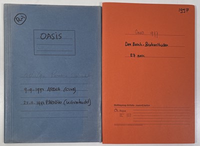 Lot 474 - CONTRACTS AND CONCERT BOOKING ARCHIVE - OASIS.