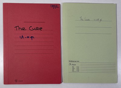 Lot 488 - CONTRACTS AND CONCERT BOOKING ARCHIVE - THE CURE.