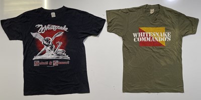 Lot 360 - WHITESNAKE - ORIGINAL TOUR/CONCERT T-SHIRTS.