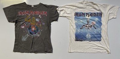 Lot 363 - ORIGINAL IRON MAIDEN T-SHIRTS.