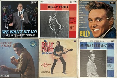 Lot 681 - Billy Fury - LP/10" Collection